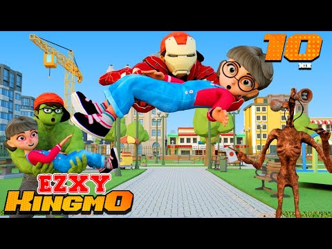 NickHulk vs Siren Head Tow Tani - Scary Teacher 3D Nick Love Triangle Tani Animation