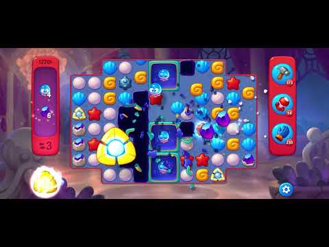 Fishdom Hard level 12201 no boosters フィッシュダム ハード