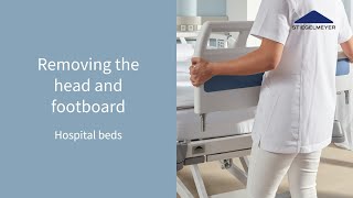 Hospital beds | Instructional video | Removal headboard & footboard | Stiegelmeyer