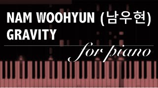 Nam Woohyun (남우현) - Gravity - Piano