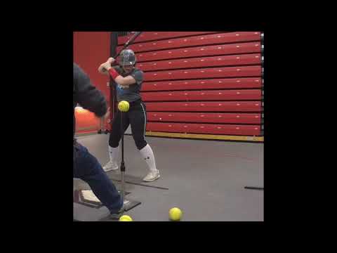 Emily Michalak hitting (workout and live)