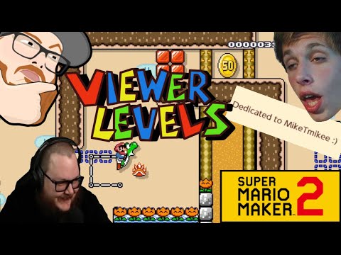 SMM2 My FAVORITE creator made ME a LEVEL?!?! BigRedBoy Levels