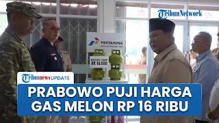 Respons Prabowo saat Diperlihatkan Gas LPG 3 Kg Seharga Rp 16 Ribu di Kopdes Merah Putih Nganjuk
