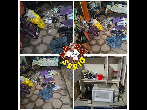 LADRÕES FURTAM E BAGUNÇAM A RECICLAGEM DE JUQUITIBA.
