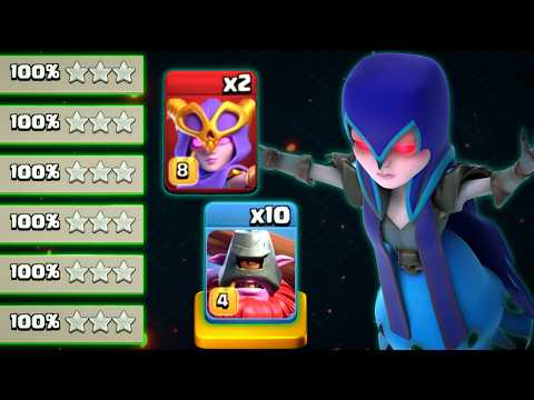 NEW Thrower Totem Spam Is insane With Super Witch | So Easy and Strong Strategy In clash of clans