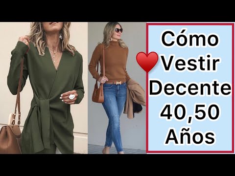 MODA 2023 CÓMO Vestir DECENTE CON ROPA SENCILLA OUTFITS ELEGANTES PARA MUJER TENDENCIAS DE MODA 2023