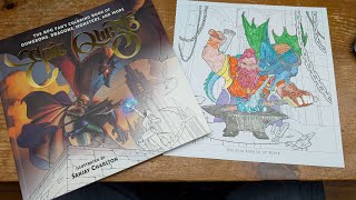 Review: Epic Quests: The RPG Fan's Coloring Book of Dungeons, Dragons, Monsters, and More