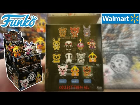 One Of The RAREST Funko FNAF Unboxing Videos in 2022!!! || Full Case of Wave 1 Walmart Mystery Minis