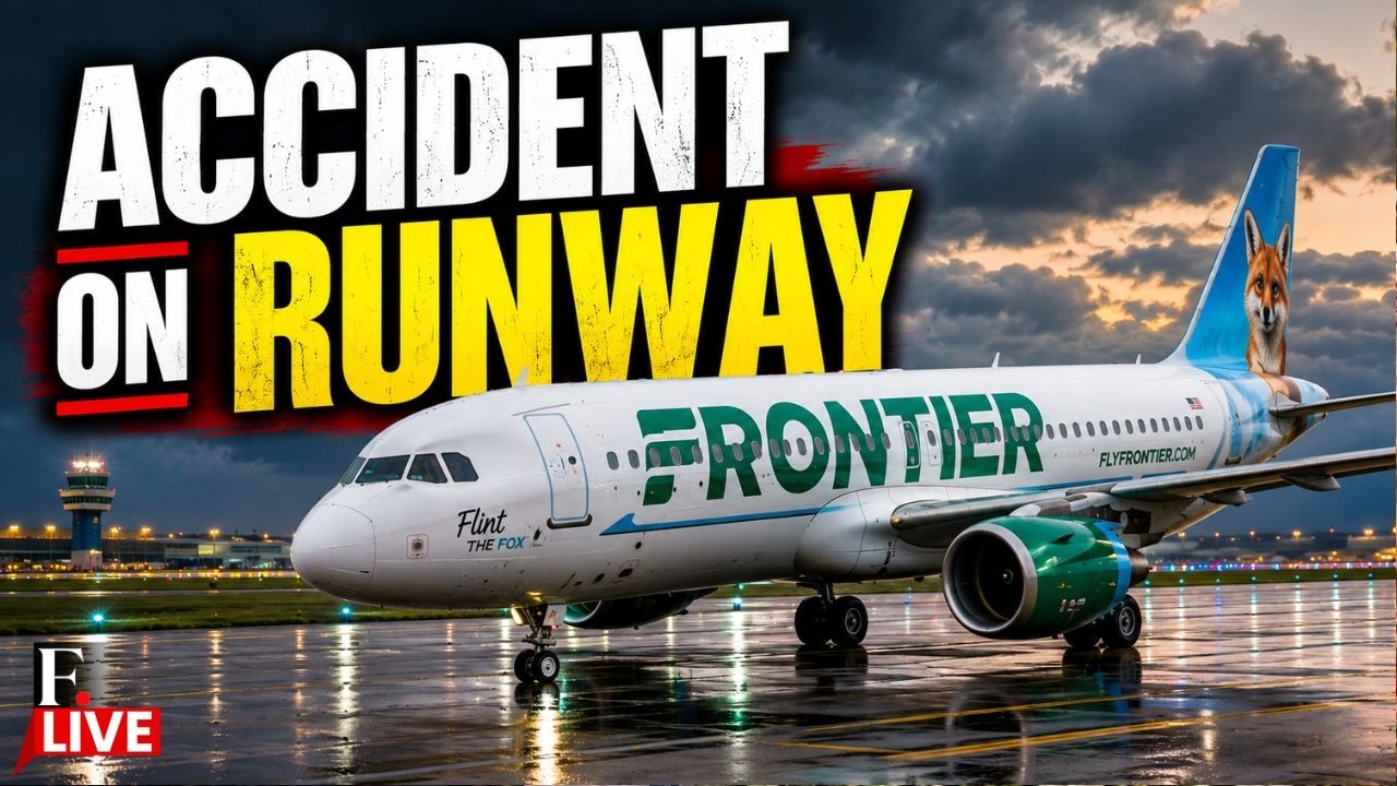 DENVER AIRPORT ACCIDENT LIVE: Frontier Airlines Plane Hit Pedestrian on Airport Runway
