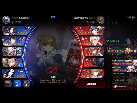 Epic Seven: World Arena - KougaCola vs Darkmagic105