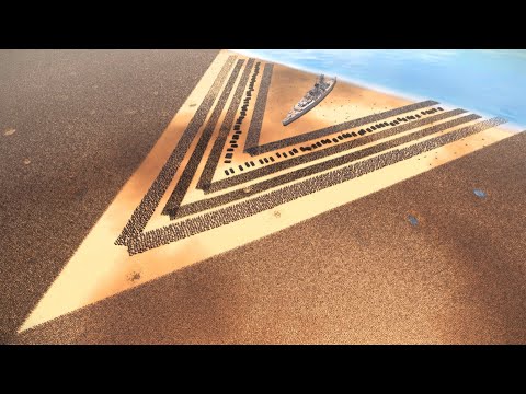 5,000,000 ZOMBIES attack the NAVY BATTLE SHIP - Ultimate Epic Battle Simulator 2