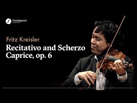 Elias David Moncado plays Fritz Kreisler - Recitativo and Scherzo - Caprice, op. 6