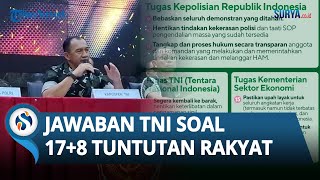 Respons TNI Diminta Kembali ke Barak soal Tuntutan 17+8: Apapun yang Diputuskan, Kami Hormati