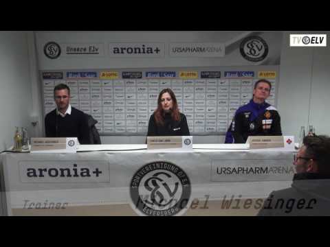 TV Elv // Pressekonferenz - SV Elversberg vs. TuS Koblenz 2:0 / 17.03.17