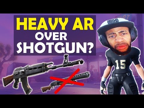 HEAVY AR OVER SHOTGUN? | INSANE CLOSE RANGE | HIGH KILL FUNNY GAME - (Fortnite Battle Royale)