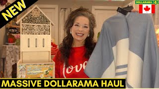 MASSIVE DOLLARAMA HAUL #subscribe #trending #canada #beauty #new #video #shopping  #haul #fun