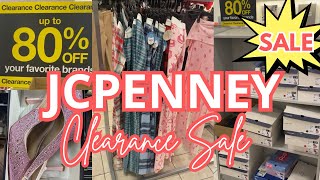 JCPENNEY CLEARANCE SALE 80% OFF (UP TO)