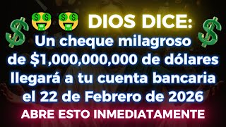 🤑🤑 DIOS DICE: UN CHEQUE MILAGROSO DE MIL MILLONES LLEGA A TU CUENTA… ÁBRELO YA