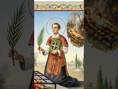 📿 ¿Conoces la historia del glorioso mártir San Lorenzo?Descúbrela en Mi Rinconcito Espiritual.