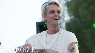 Aaron Carter Shares Some BIG News About His Sexuality | The Teen Vogue Take