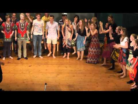 Shosholoza (African Folk Song) - Choir Performance by N3A of Kungsholmens Gymnasium 2011