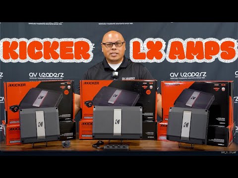 Ron Takes a Look at the All New Kicker LX Series of Car Amplifiers