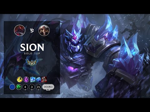 Sion Top vs Sett - EUW Challenger Patch 12.16