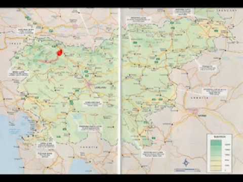 Rittenplan Slovenië 2006