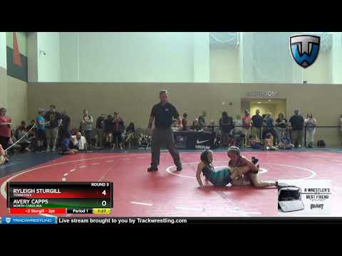 Girls FS 12U 65-70 Ryleigh Sturgill Tennessee Vs Avery Capps North Carolina