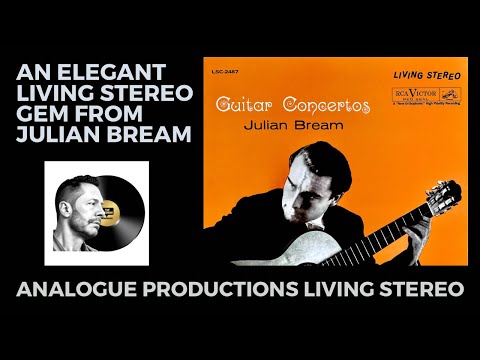RCA Living Stereo Vinyl - Julian Bream Guitar Concertos