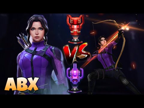 *RAGE vs ENERGY*..!! KATE BISHOP ABX COMPARISON // PARALYZE // NO RESTRICTION // MARVEL FUTURE FIGHT