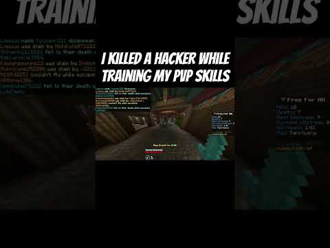 Unbelievable Minecraft PVP Duel with Hacker