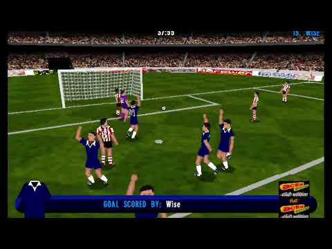 Actua Soccer (VR Soccer) [1995] MS DOS - 5 minute gameplay - no commentary