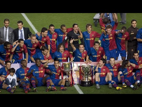 La-liqa 2008-2009 mövsümü, çempion Barselona.