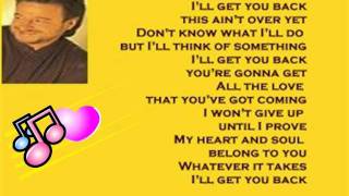 Mark Chesnutt - I&#39;ll Get You Back ( + lyrics 1999)