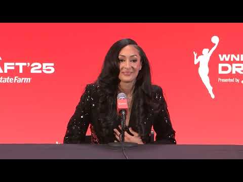 Aaliyah Nye 2025 WNBA Draft Press Conference