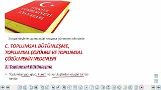 Eğitim Vadisi AYT Felsefe 10.Föy Toplumsal Değişme 2 Konu Anlatım Videoları