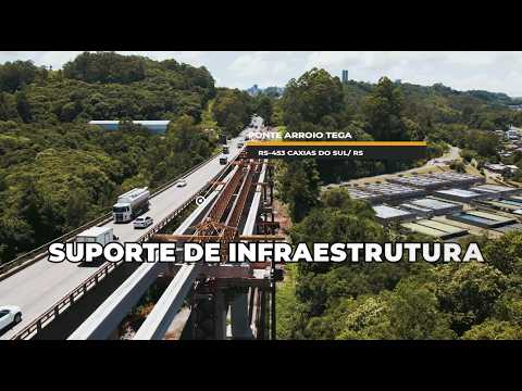 SH I Obra Ponte sobre o Arroio Tega - Rio Grande do Sul