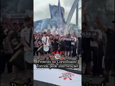 A TORCIDA DO CORINTHIANS TÁ PEDINDO UMA INTERVENÇÃO DA JUSTIÇA NO CLUBE! 🦅😳 #shorts