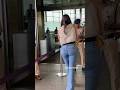Saiee Manjrekar Hot Spotted At Airpot Saiee Manjrekar Hot Shorts Saieemmanjrekar