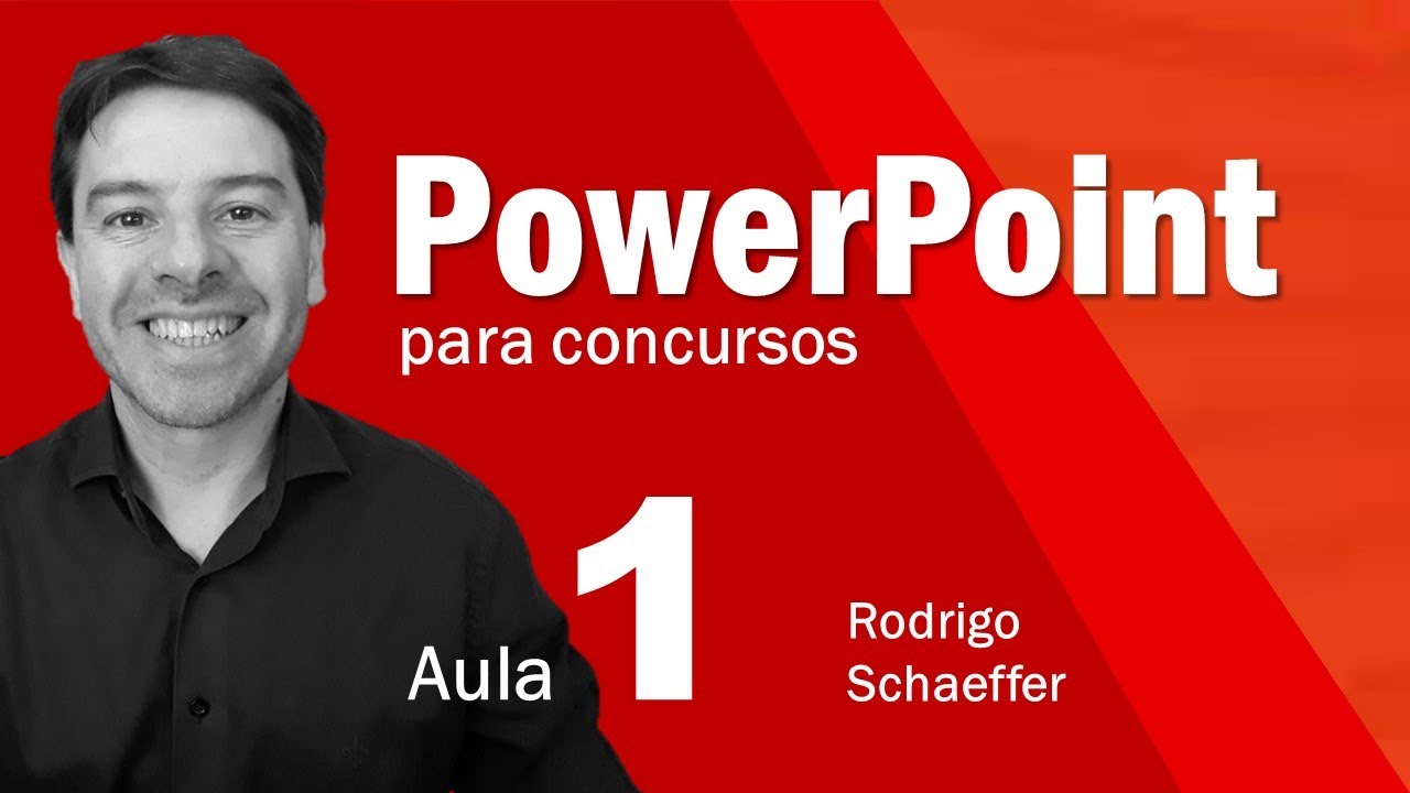 PowerPoint para concursos - Aula 1 de informática sobre editores de apresentação