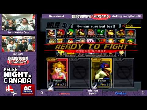 [TT10] Winners Semis Jamrun (Peach) vs Drolian (Falco)