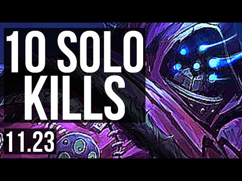 JAX vs SINGED (TOP) | 10 solo kills, Legendary, 18/5/7 | EUW Diamond | 11.23