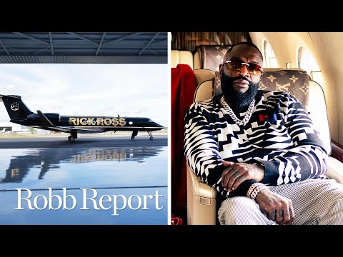 Inside Rick Ross’s Lavish Custom Gulfstream G550 Jet
