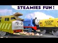 Fun Thomas Friends Steamies Prank On The Diesels