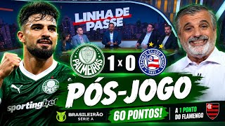 🟢⚪ PALMEIRAS VENCE O BAHIA E ENCOSTA NO FLAMENGO! 🔥🐷