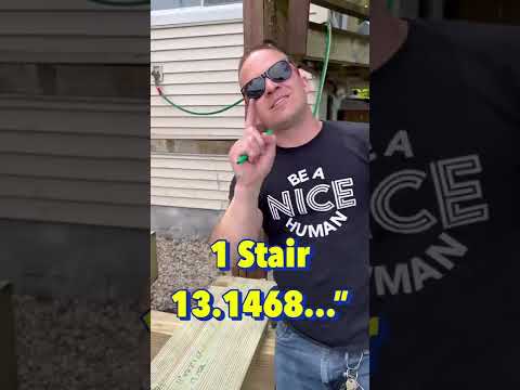 Math in the Wild - Using Pythagorean Theorem to Calculate Stair Stringer Length