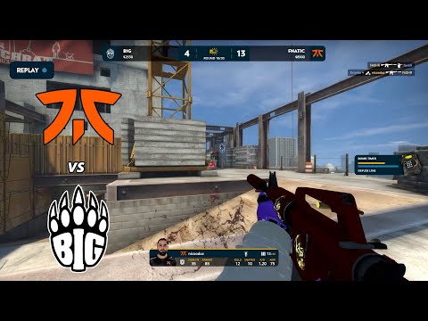 FNATIC VS BIG  - HIGHLIGHTS - Map 1 [VERTOGO] - Elisaesports CSGO 2022 GRAND FINAL!!