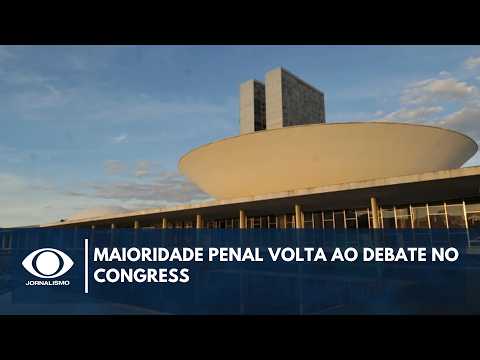Maioridade penal volta ao debate no Congresso