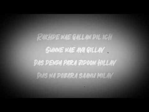 Rung~ Shamoon Ismail | Lyrics video